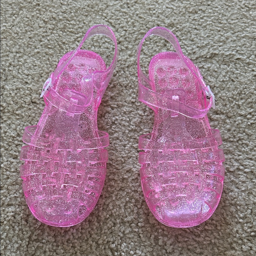 Jellypop Sparkling Pink Kids Sandals